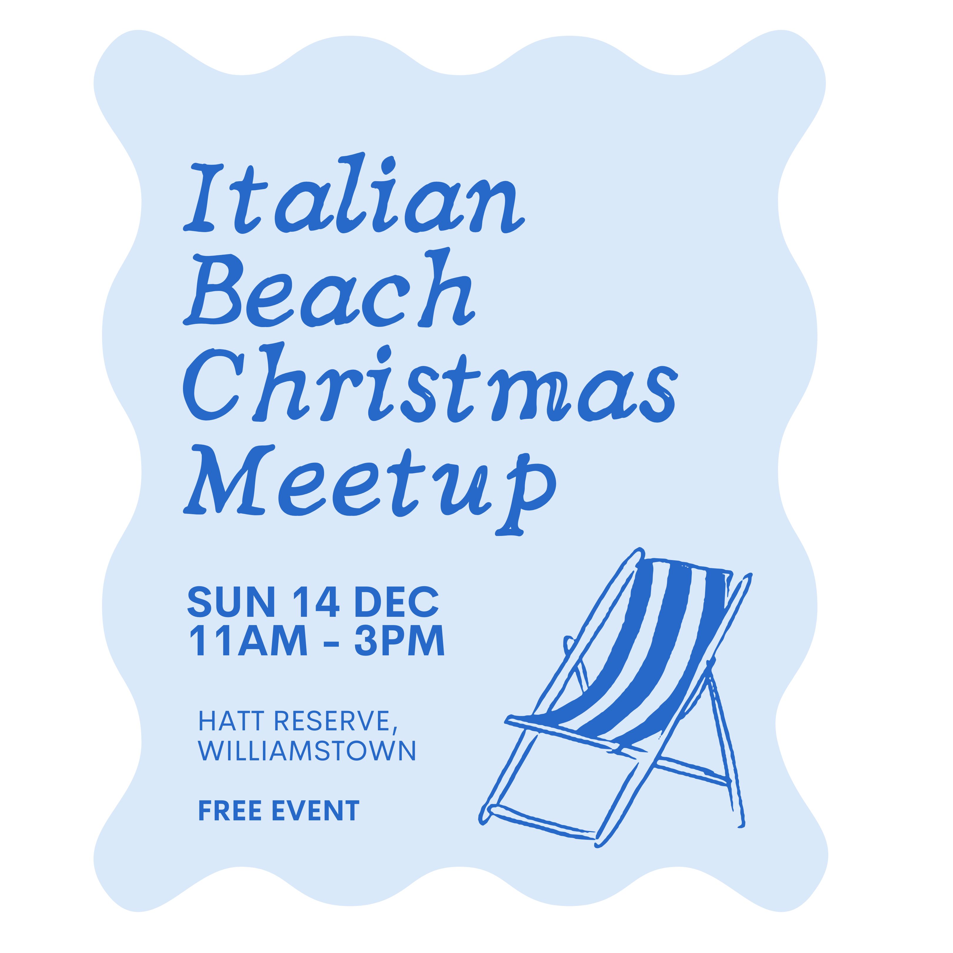 Italian Christmas Community Meetup